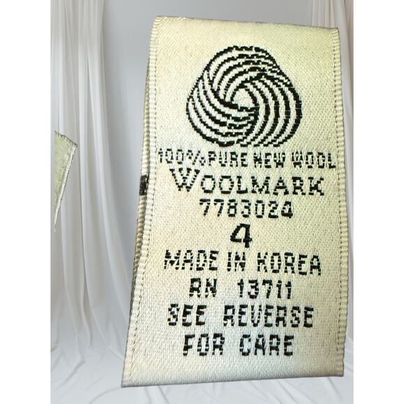 Valerie Stevens Pure Wool Black Long Blazer Coat– Women’s Size 4 - Picture 6 of 7